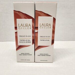 Laura GellerTreat-N-Go Tinted Lip Oil Crunch Time 2 Pack
